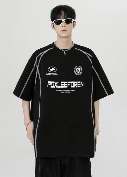 Oversized Graphic T-Shirt - Rick Circus