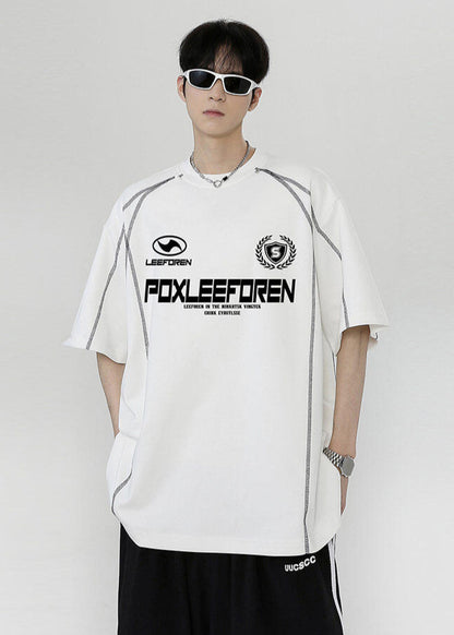 Oversized Graphic T-Shirt - Rick Circus