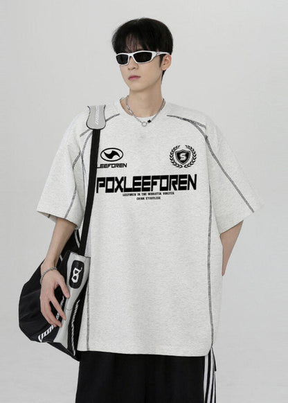 Oversized Graphic T-Shirt - Rick Circus
