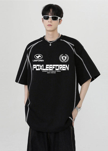 Oversized Graphic T-Shirt - Rick Circus