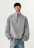 Oversized Half - Zip Pullover - Rick Circus