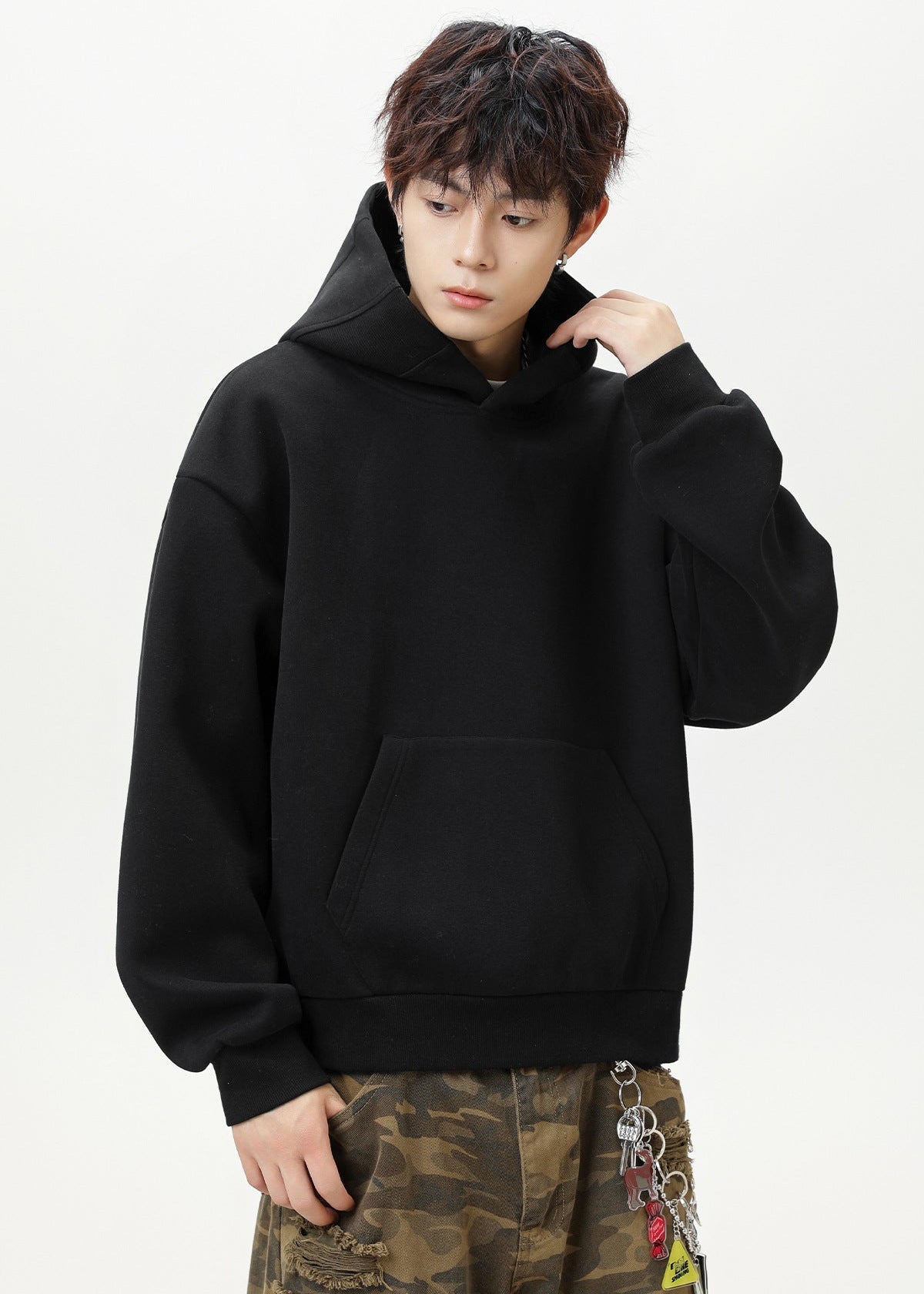 Oversized Minimalist Hoodie - Rick Circus
