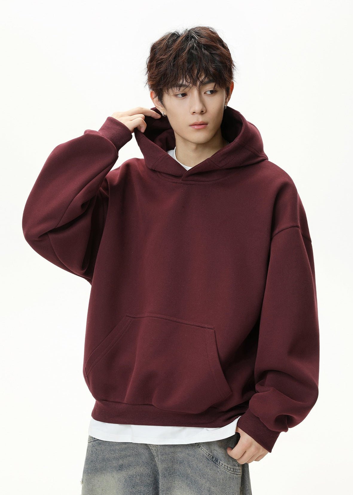 Oversized Minimalist Hoodie - Rick Circus