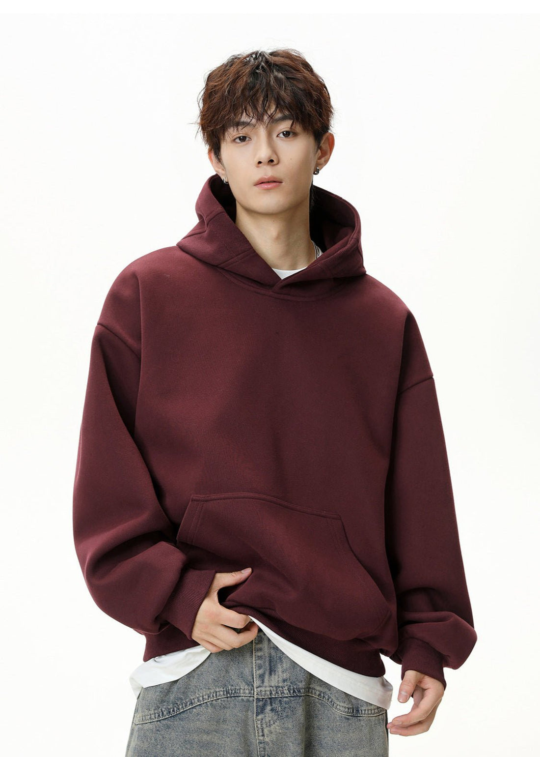 Oversized Minimalist Hoodie - Rick Circus