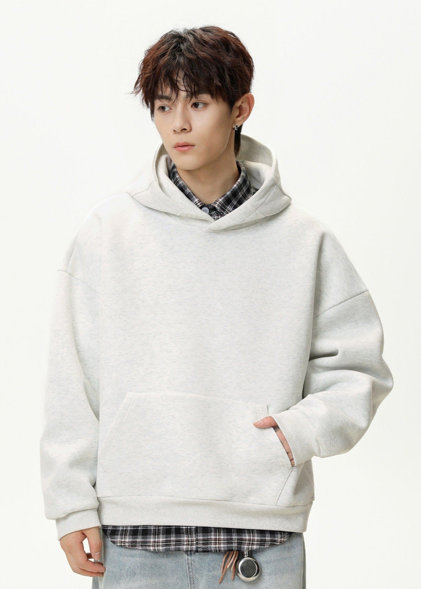 Oversized Minimalist Hoodie - Rick Circus