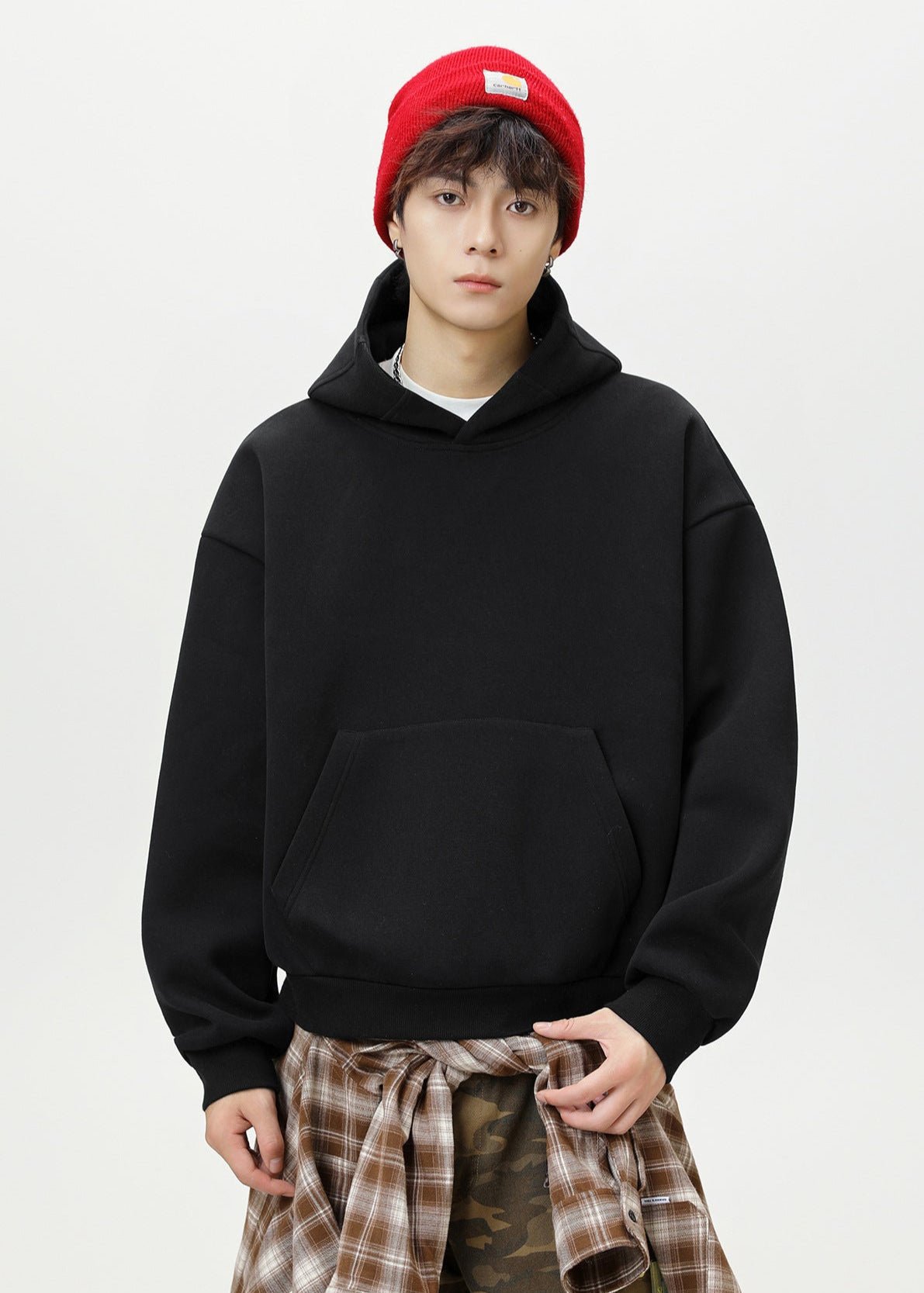 Oversized Minimalist Hoodie - Rick Circus