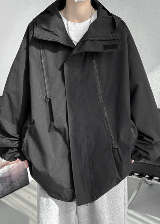 Oversized Multi - Zip Hooded Jacket - Rick Circus