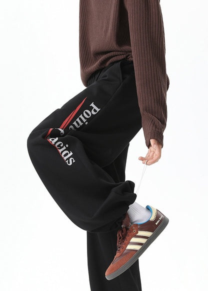 Oversized Sweatpants with Side Print - Rick Circus