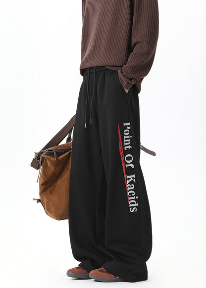 Oversized Sweatpants with Side Print - Rick Circus
