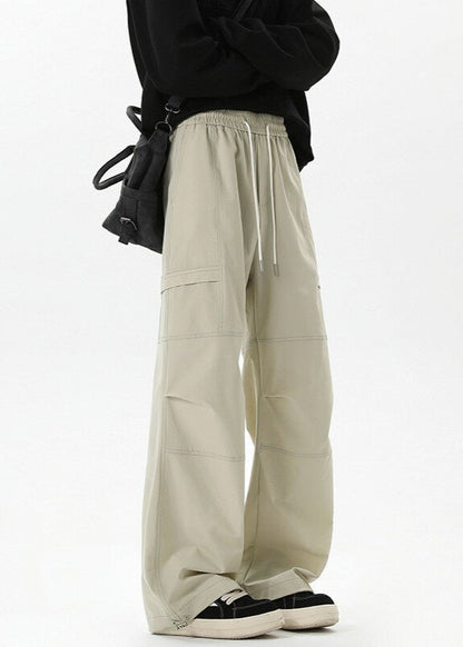 Oversized Wide - Leg Cargo Pants - Rick Circus