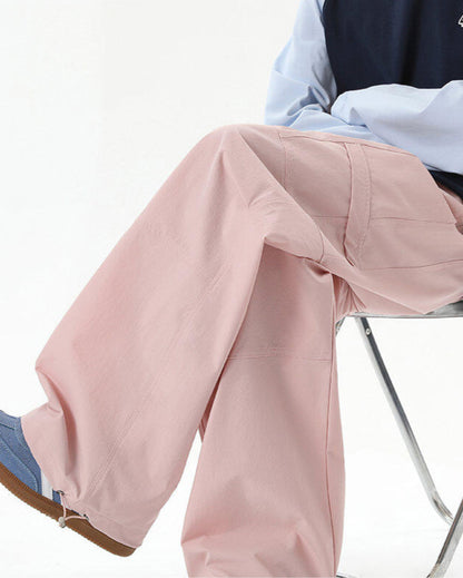 Oversized Wide - Leg Cargo Pants - Rick Circus