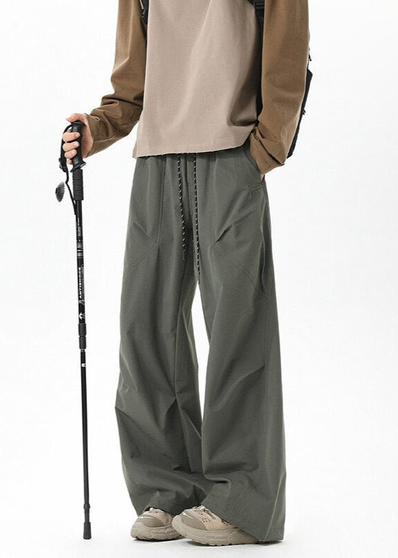 Oversized Wide - Leg Utility Pants - Rick Circus