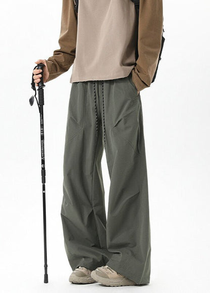 Oversized Wide - Leg Utility Pants - Rick Circus