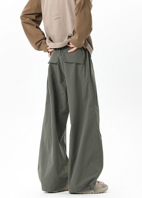 Oversized Wide - Leg Utility Pants - Rick Circus