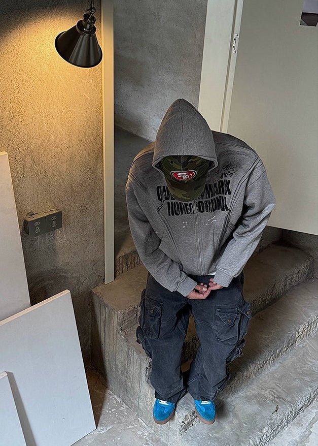 Paint - Splatter Zip Hoodie - Rick Circus