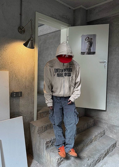 Paint - Splatter Zip Hoodie - Rick Circus