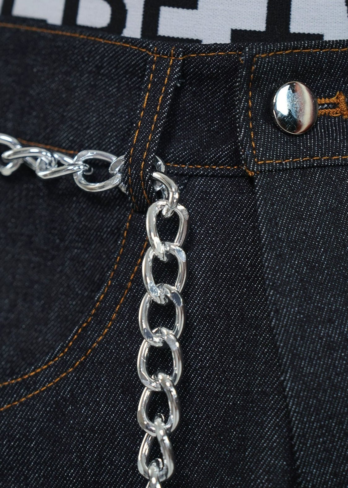 Patchwork Faux Fur Wide - Leg Jeans - Rick Circus