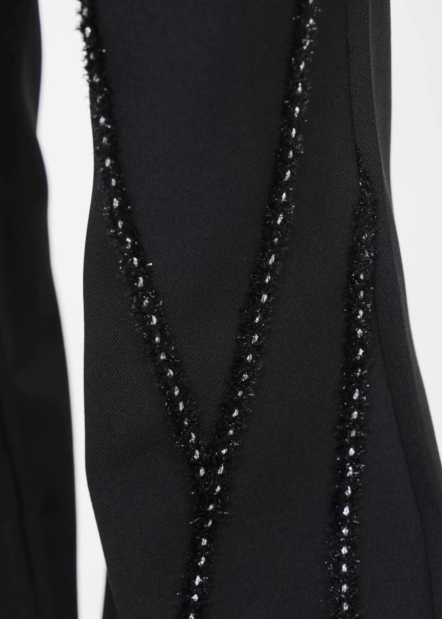 Pearl Studded Flared Pants - Rick Circus
