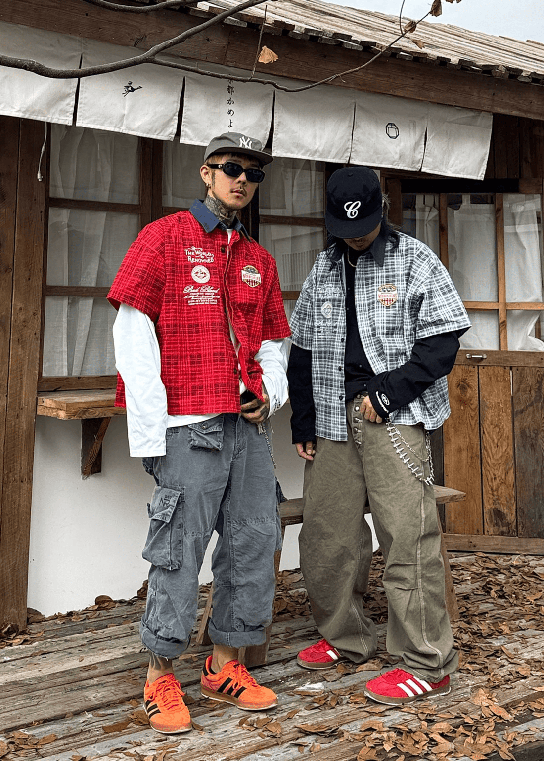 Plaid Short Sleeve Shirt - Rick Circus