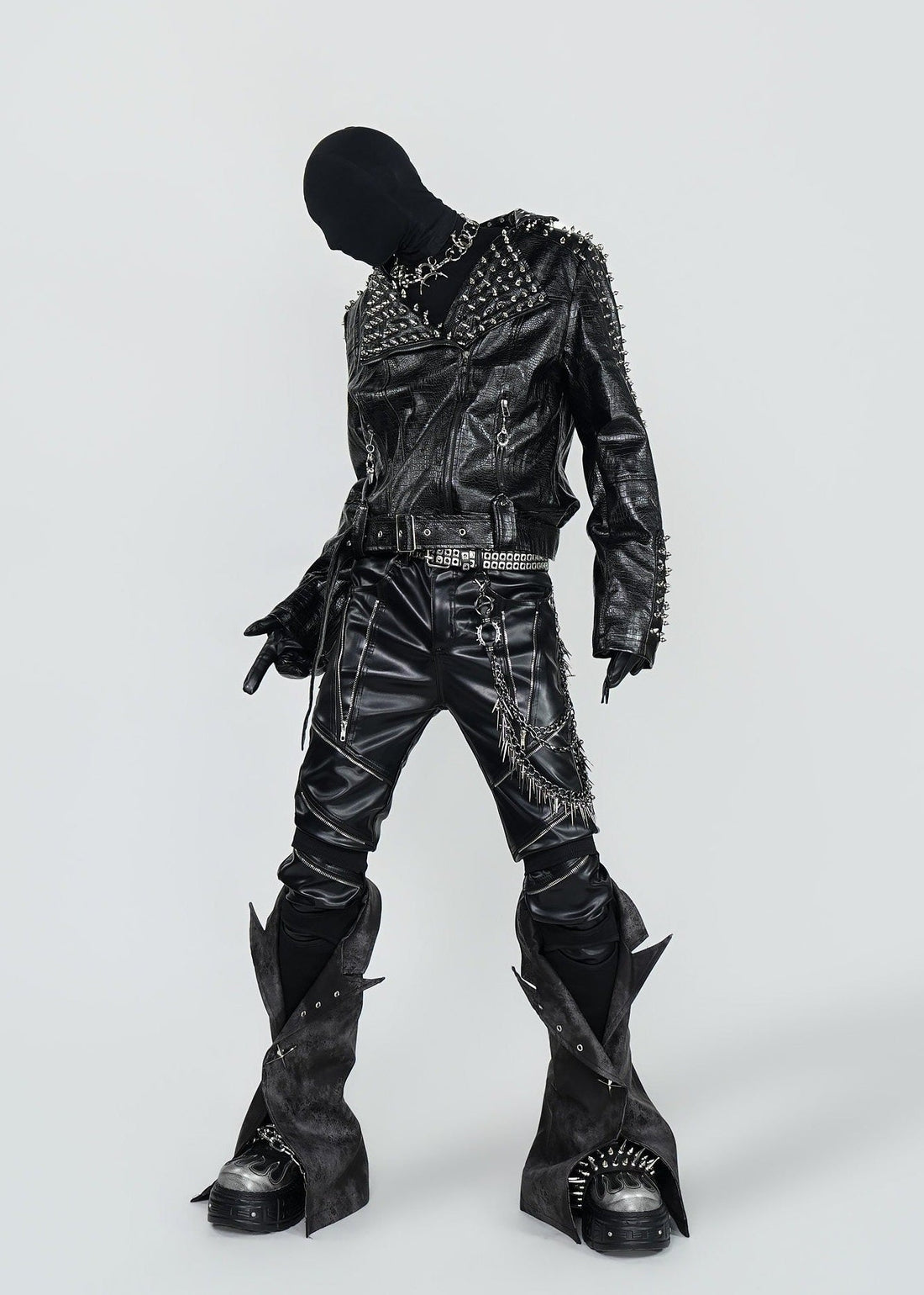 Punk Spike Wallet Chain - Rick Circus