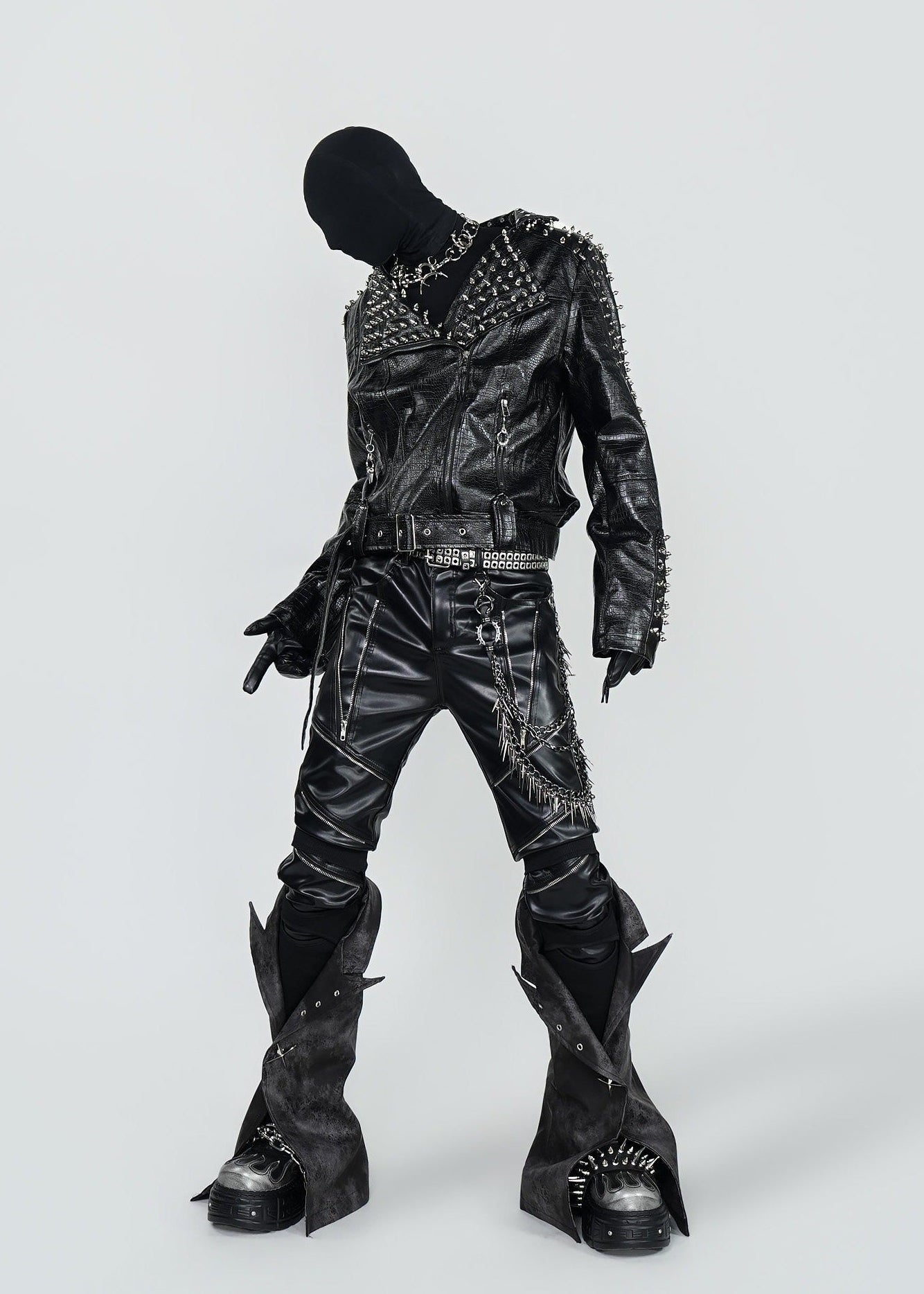 Punk Spike Wallet Chain - Rick Circus