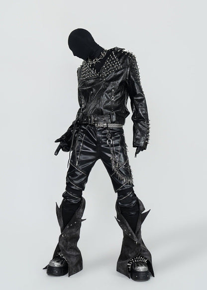 Punk Spike Wallet Chain - Rick Circus