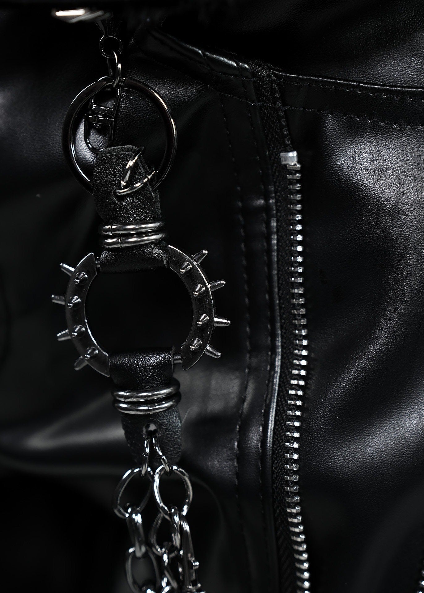 Punk Spike Wallet Chain - Rick Circus