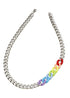 Rainbow Cuban Chain Necklace - Rick Circus
