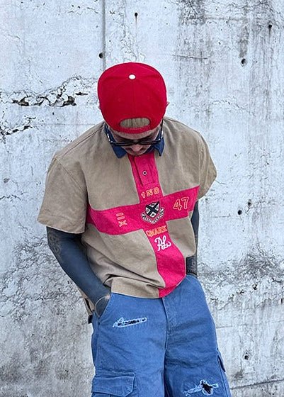 Retro Embroidered Polo Shirt - Rick Circus