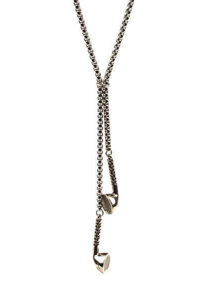 Retro Headphone Pendant Necklace - Rick Circus