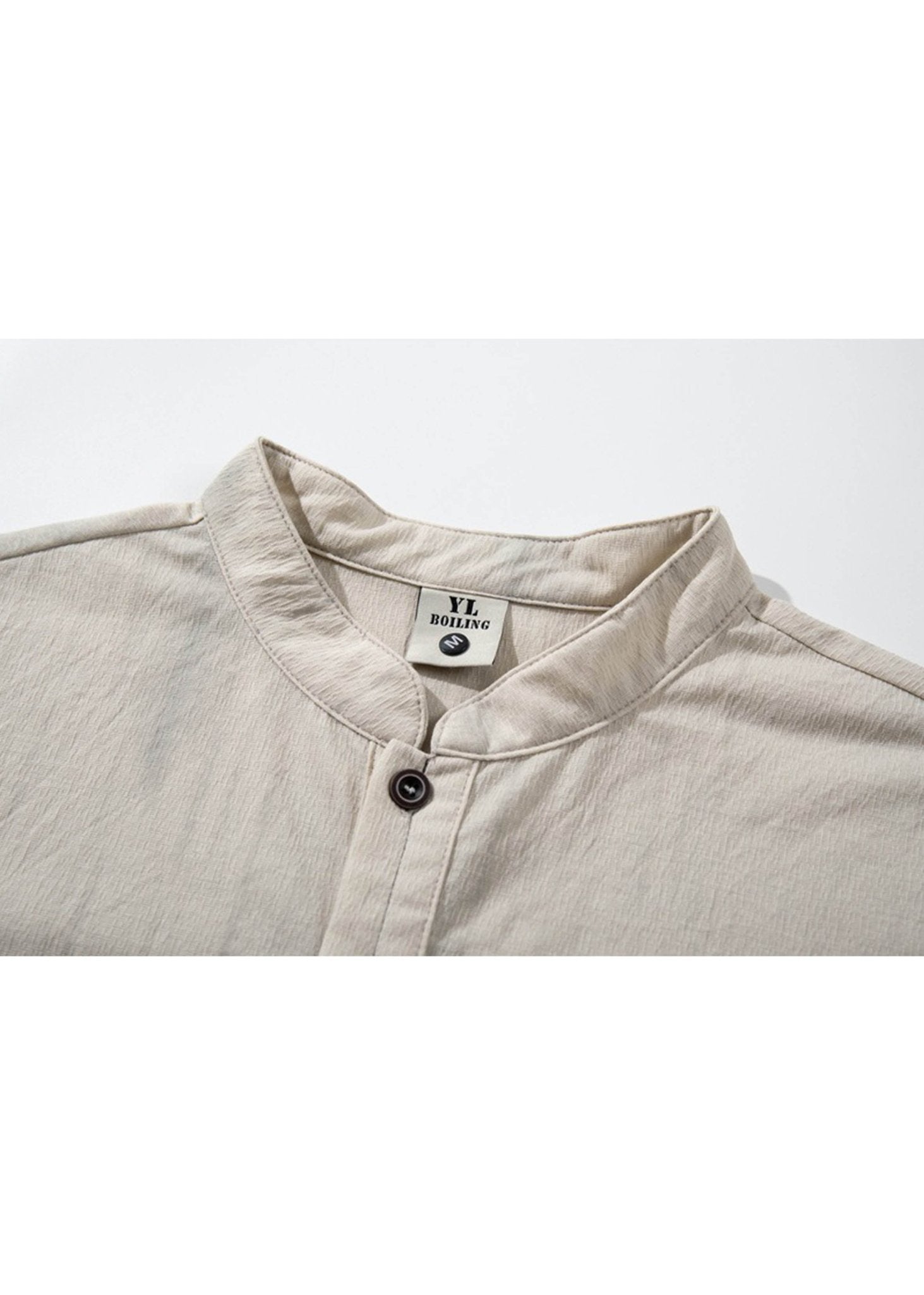 Retro Henley Short Sleeve T-shirt - Rick Circus