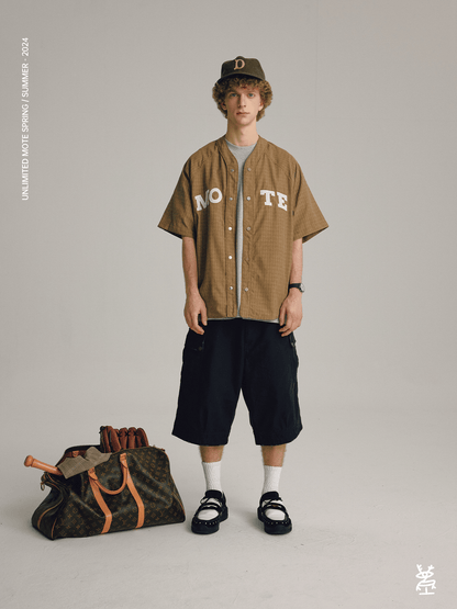 Retro Short Sleeve Baseball Shirt - Rick Circus