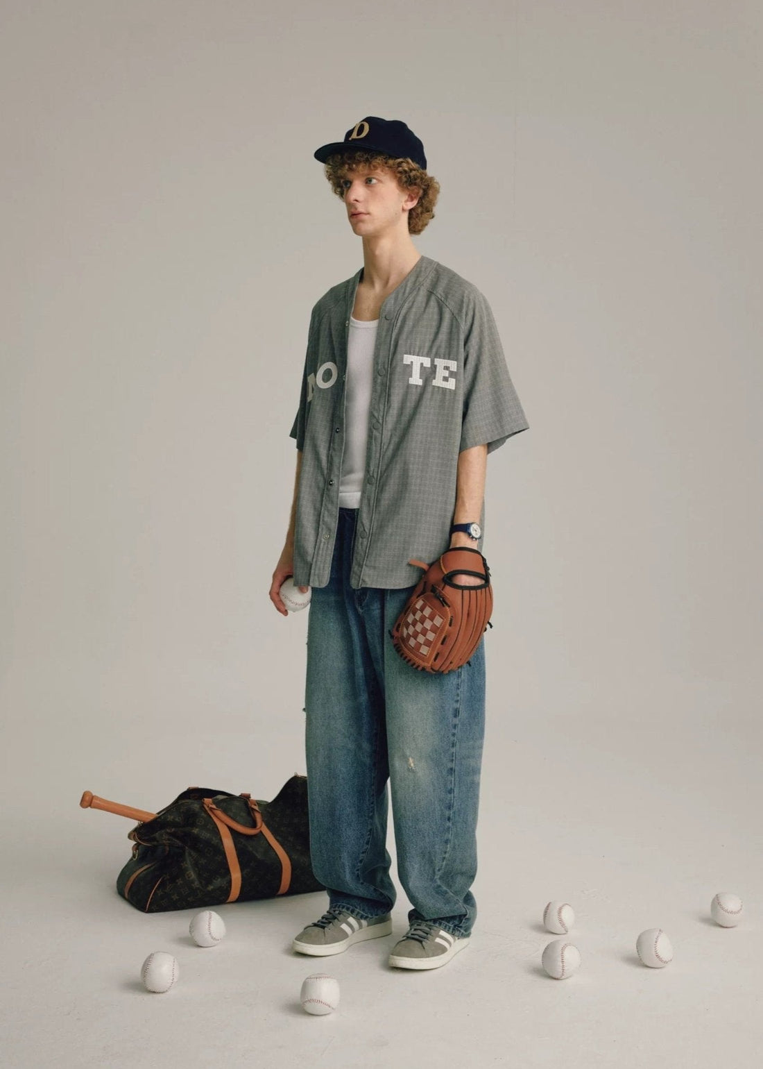 Retro Short Sleeve Baseball Shirt - Rick Circus