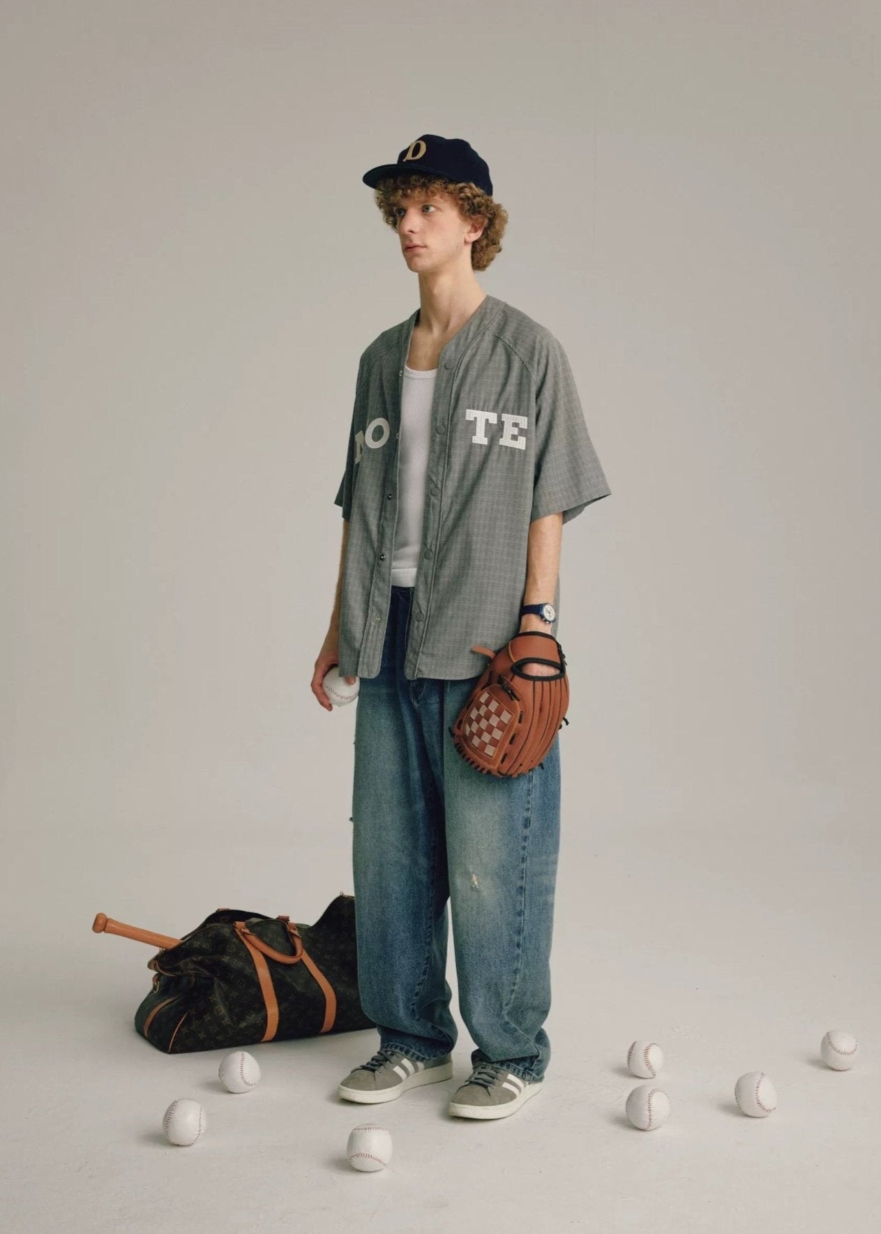 Retro Short Sleeve Baseball Shirt - Rick Circus