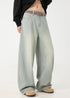 Retro Vertical Stripe Wide - Leg Jeans - Rick Circus