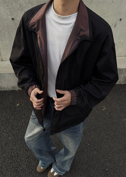 Reversible Iridescent Windbreaker - Rick Circus