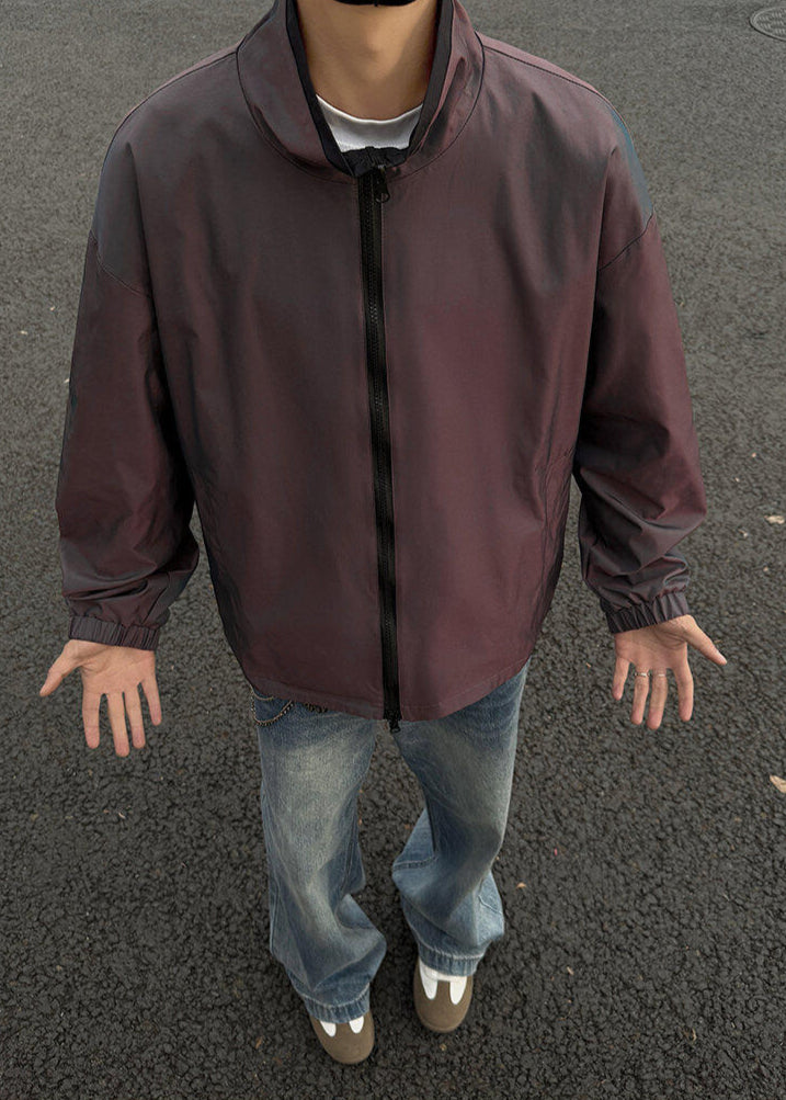 Reversible Iridescent Windbreaker - Rick Circus