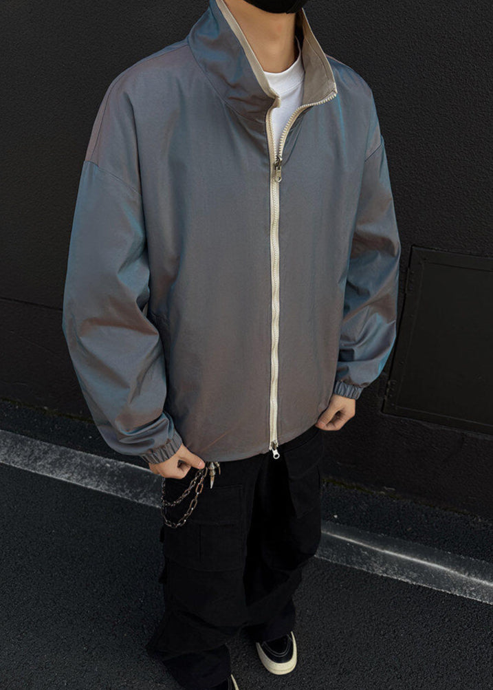 Reversible Iridescent Windbreaker - Rick Circus