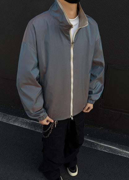 Reversible Iridescent Windbreaker - Rick Circus