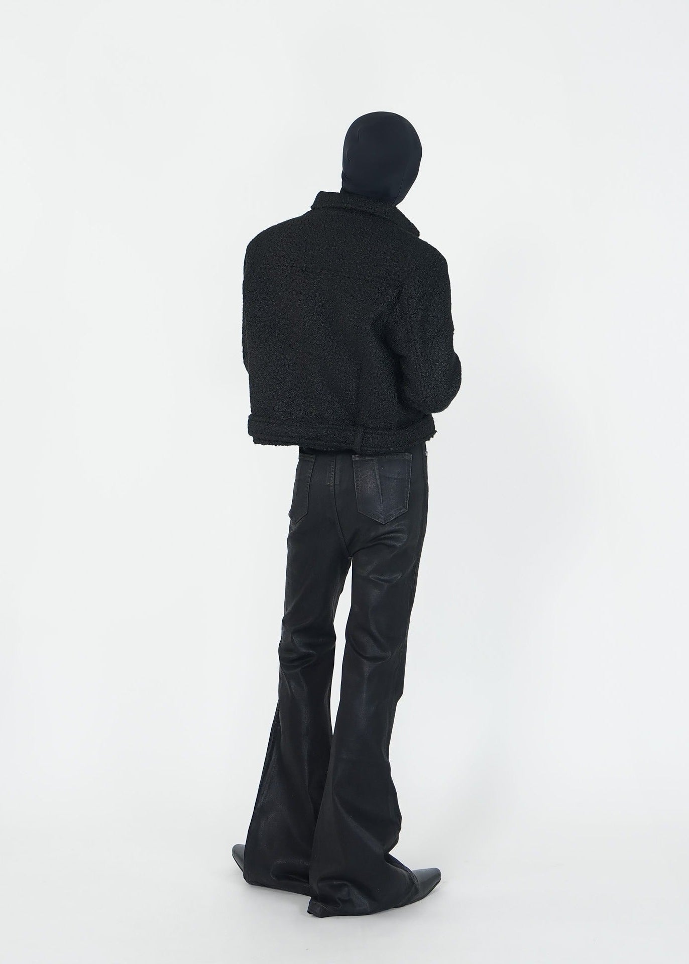 Short Shearling Padded Jacket - Rick Circus