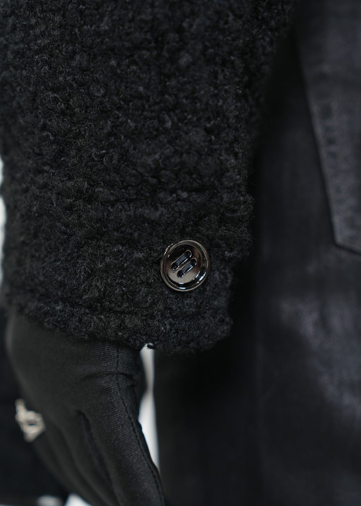 Short Shearling Padded Jacket - Rick Circus
