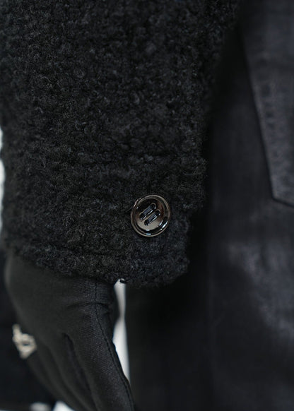 Short Shearling Padded Jacket - Rick Circus