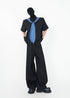 Short Sleeve Shirt with Blue Gingham Tie - Rick Circus