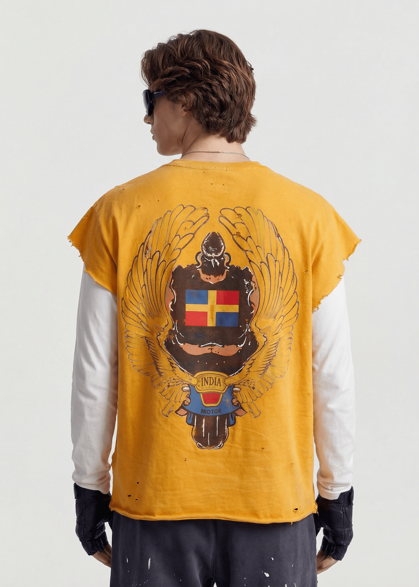 Sleeveless Graphic T-Shirt - Rick Circus