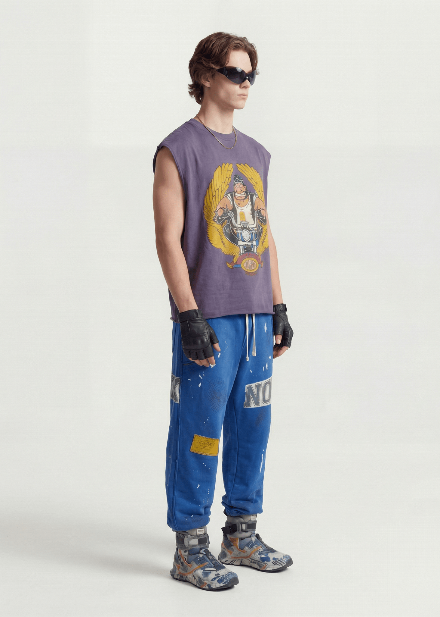 Sleeveless Graphic T-Shirt - Rick Circus