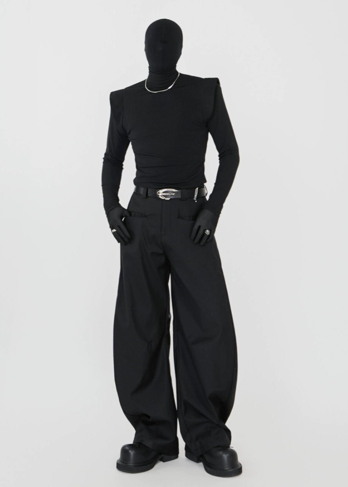 Slim - Fit Stretch Turtleneck Long Sleeve T-Shirt - Rick Circus