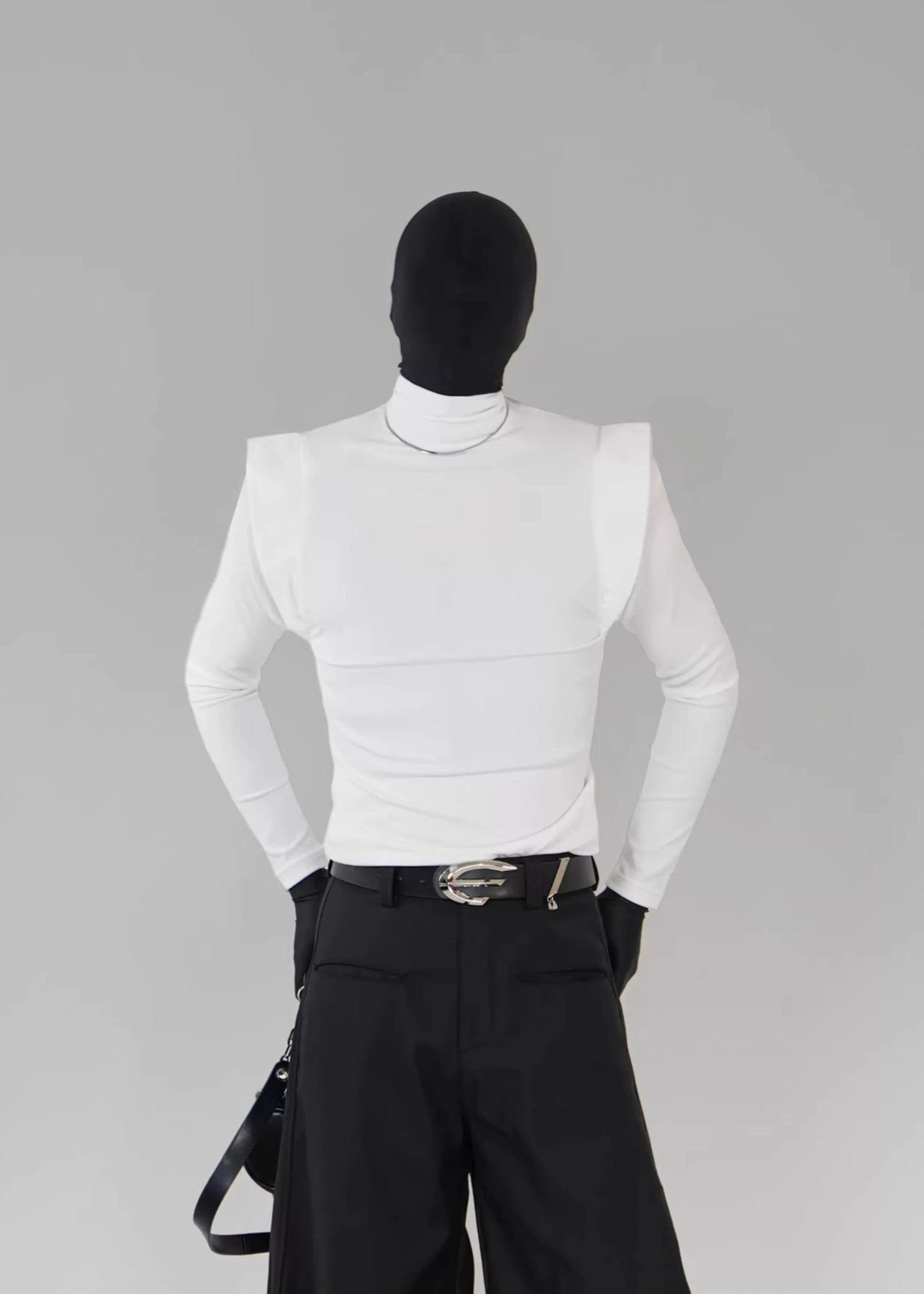 Slim - Fit Stretch Turtleneck Long Sleeve T-Shirt - Rick Circus