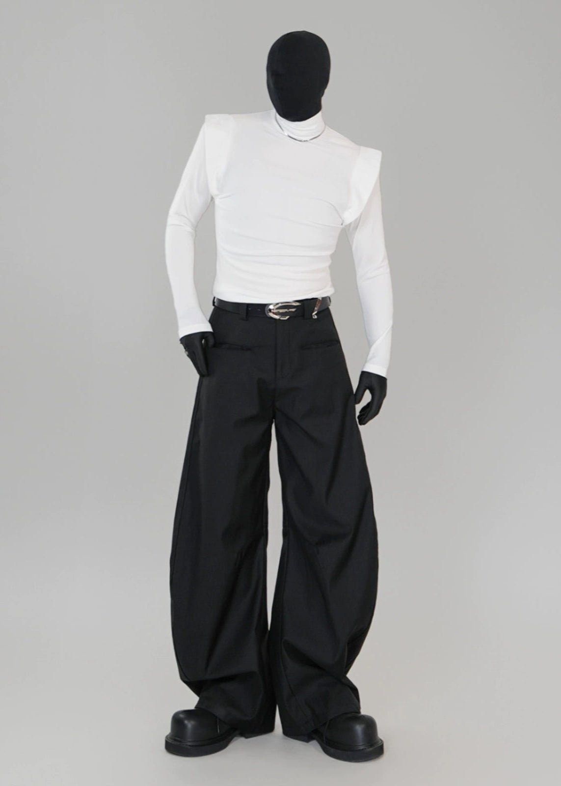Slim - Fit Stretch Turtleneck Long Sleeve T-Shirt - Rick Circus