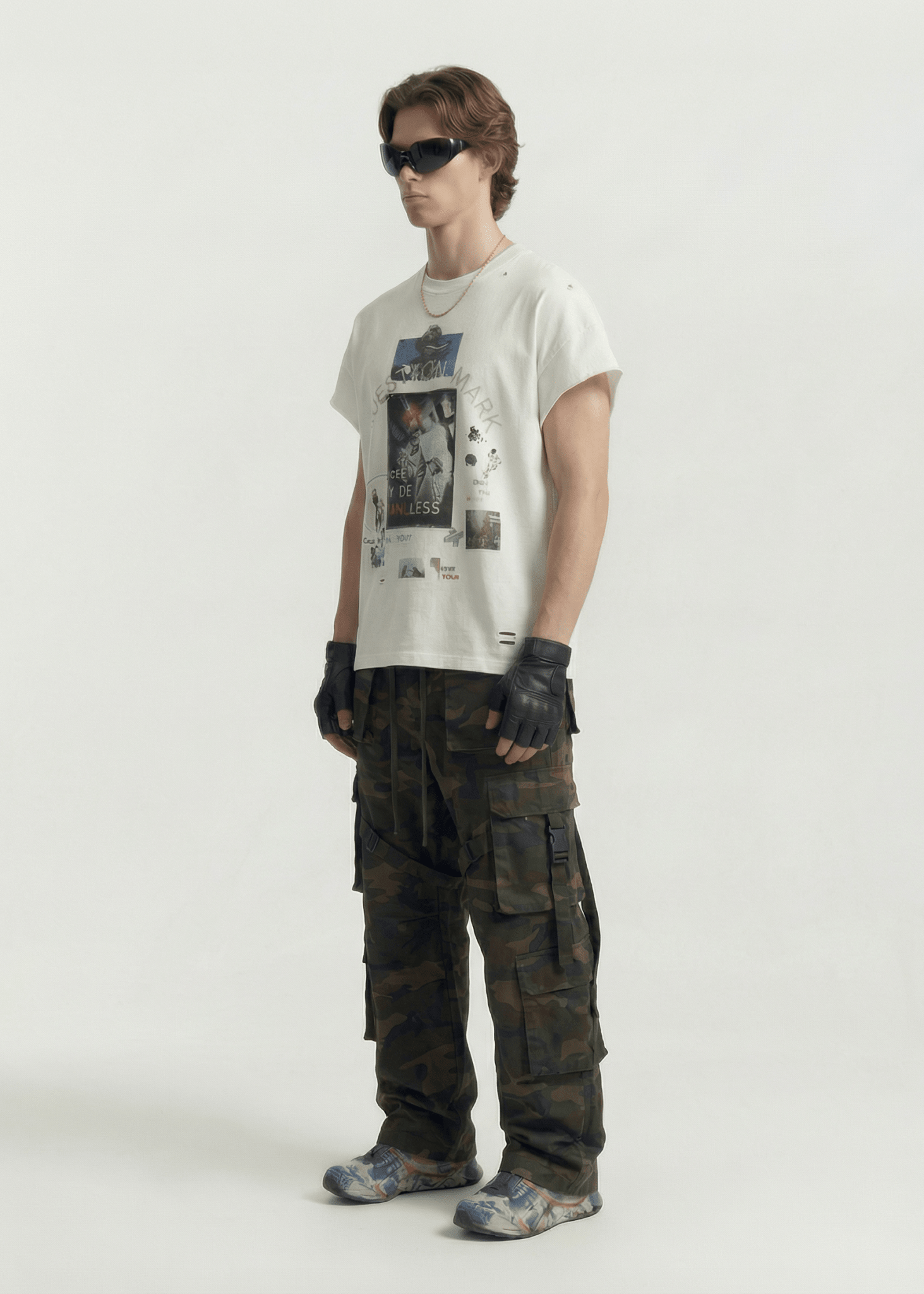 Slogan Graphic T-Shirt - Rick Circus
