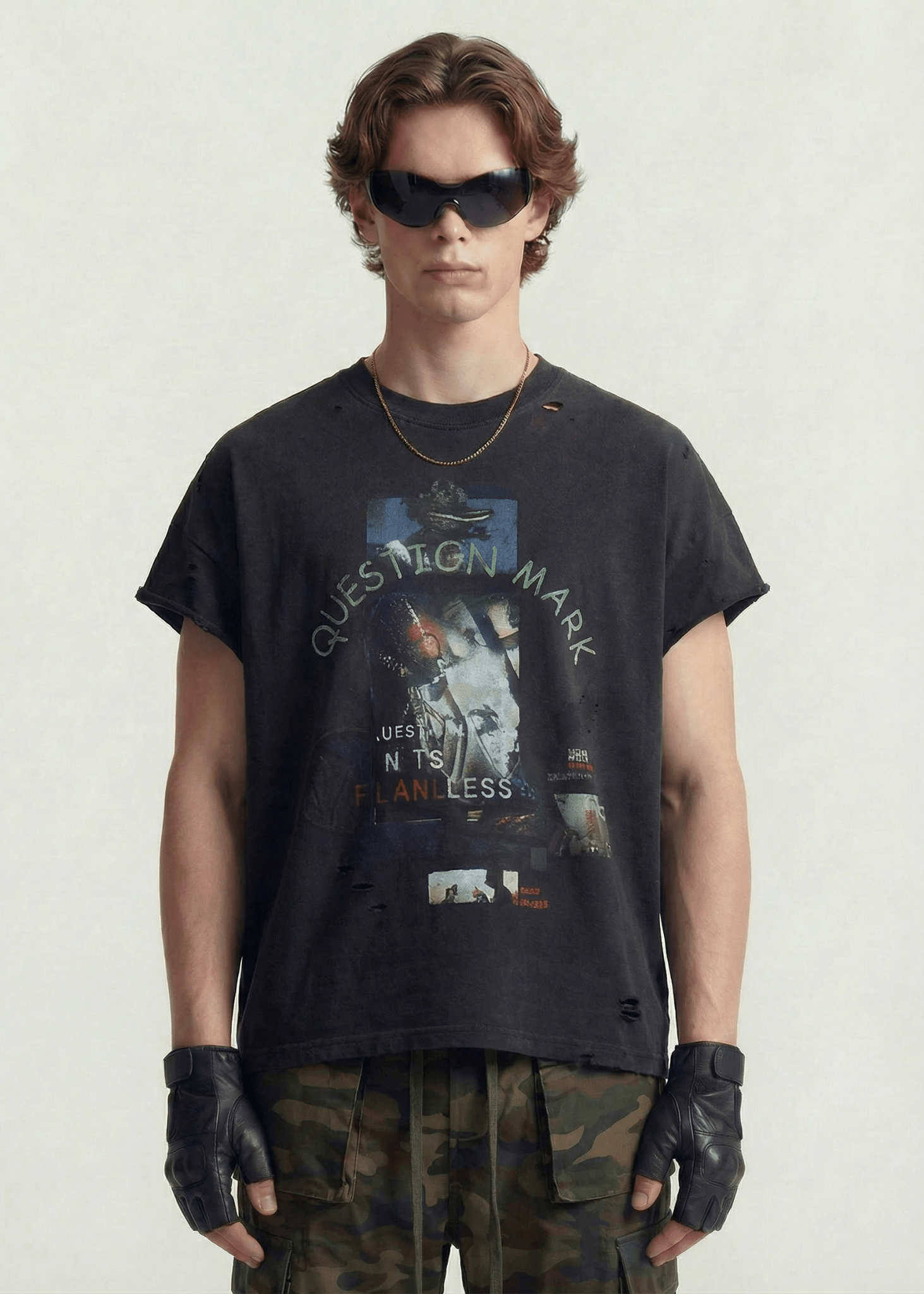 Slogan Graphic T-Shirt - Rick Circus